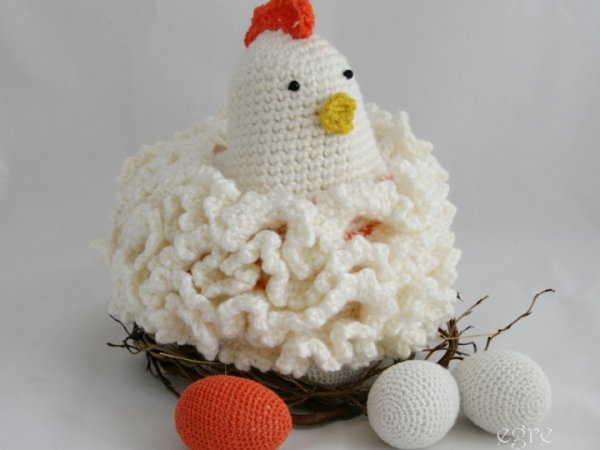 Hen - Knittings for interior