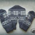 Gloves for two - Gloves & mittens - knitwork