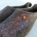 felted slippers " Being " - Shoes & slippers - felting