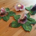 Napkin rings Spring ,, ,, - Tablecloths & napkins - felting