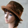 Autumn bird hat ,, ,, - Hats - felting