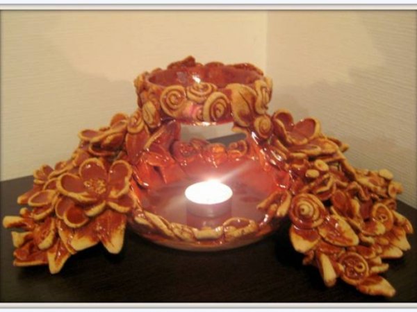 Candlestick OIL - Ceramics
