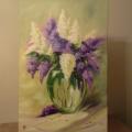 "Lilac" - Oil painting - drawing
