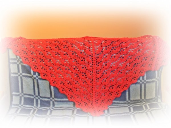 shawl crocheted 2