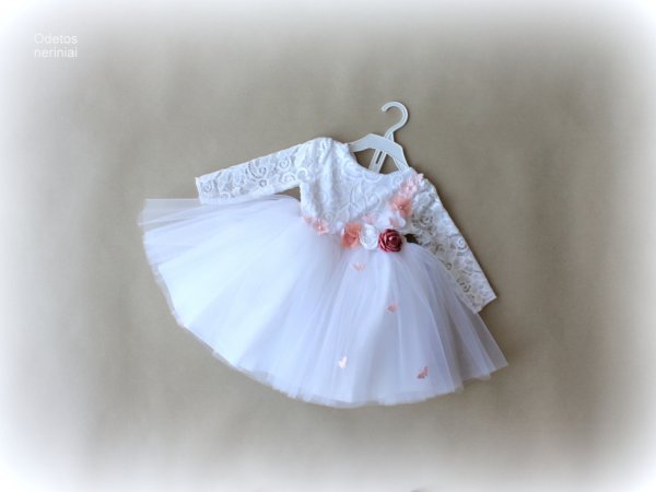 Krikštynų rūbeliai mergaitėms-Christening clothes for girls 3