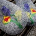Timid spring - Shoes & slippers - felting