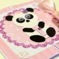 The little panda .. - Postcard - making