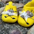 Mouses balerinos3 - Shoes & slippers - felting