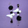 Butterflies 10 - Earrings - beadwork