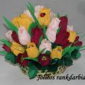 Candy bouquet - Floristics - making