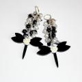 Dragonflies - Earrings - beadwork