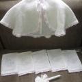 Linen cloak and 5 gift bags - Scarves & shawls - sewing