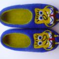 Spongebob :) - Shoes & slippers - felting