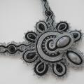 pendant " moment " - Soutache - making