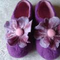 tapkutes violet - Shoes & slippers - felting