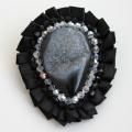 Agate - Brooches - beadwork