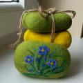 " The first ring " - For interior - felting