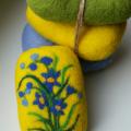 " Spring " - For interior - felting