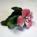 Bracelet ,, apple ,, - Bracelets - felting