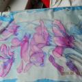 Cyclamens - Batik - drawing