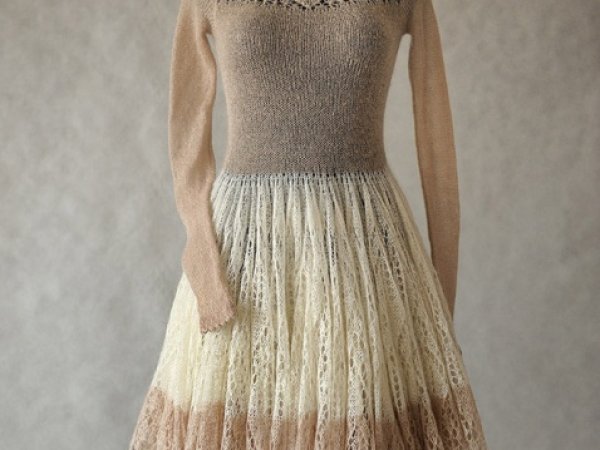 knitted dress - Wedding clothes