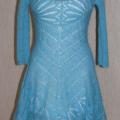 Light blue dress - Dresses - knitwork