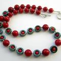 Beads " Carmen " - Necklace - beadwork