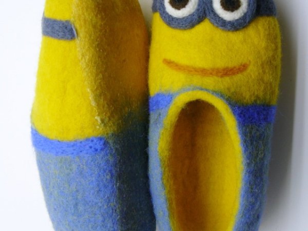 Felt slippers " Pimpačkiukai " 2