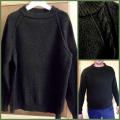 Masculine sweater - Machine knitting - knitwork