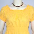 Yellow long dress - Dresses - sewing