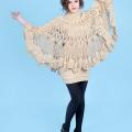 Crocheted robe sweater-Spring-Summer - Sweaters & jackets - knitwork