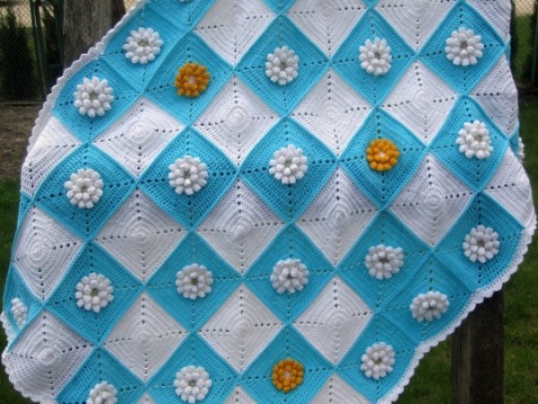 Pledukas " sky-blue " - Plaids & blankets