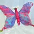Decorative pillows " Butterfly " - Blankets & pillows - felting