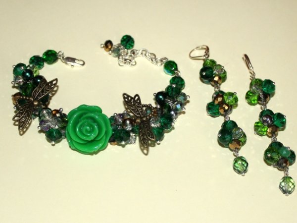 Set with butterflies - Kits