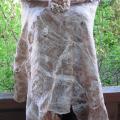 brown spidery country - Wraps & cloaks - felting