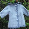 Gray slim paltukas - Jackets & coats - felting