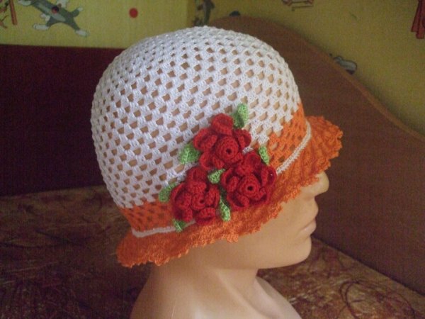 Hat " Flower " - Hats 