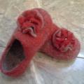 Little girl - Shoes & slippers - felting