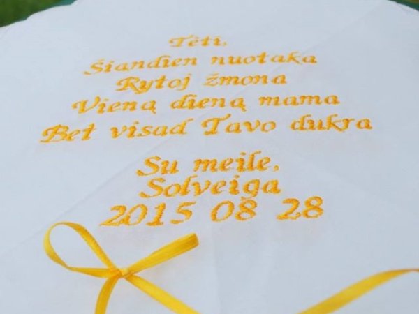 Dovana tėveliams vestuvių proga 2