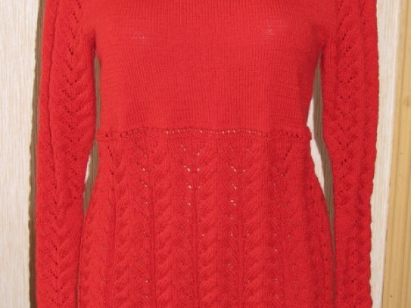 Red tunic - Sweaters & jackets