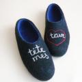 Felt slippers " Dad " - Shoes & slippers - felting