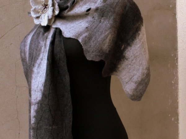 Scarf Grey Kamel ,, ,, 2