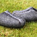 Man felted slippers - Shoes & slippers - felting