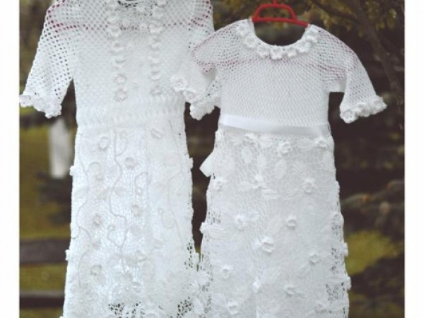 crocheted dresses sisters - Dresses