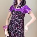 Tunic " Violet " - Dresses - felting