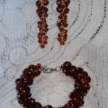 Bracelet and earrings - Kits - beadwork