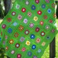 Pledukas " nursery flowers " - Plaids & blankets - needlework