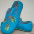 Azure - Shoes & slippers - felting