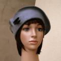 The gray cap ,, ,, - Hats - felting