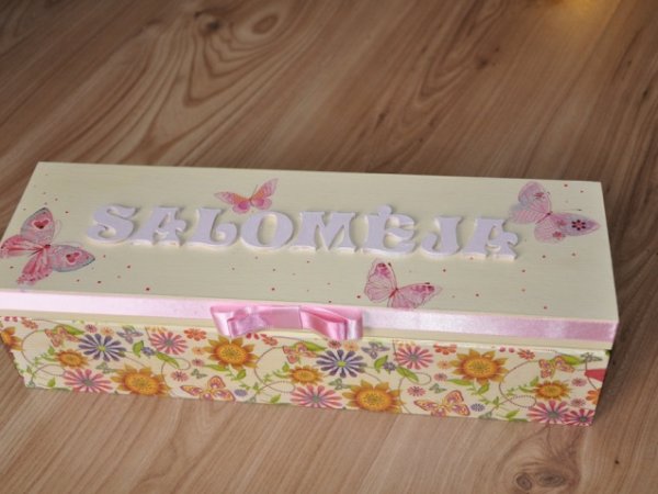 Krikštadėžė - Decoupage